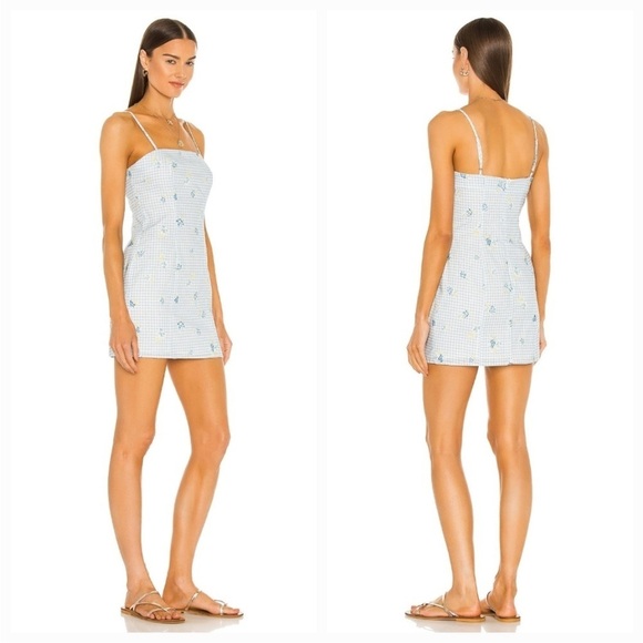 🔥🆕 MAJORELLE Pearson Dress in Polly Ginghamn Size XS - Picture 1 of 10